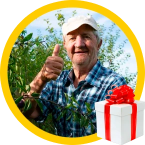 Довольный пенсионер